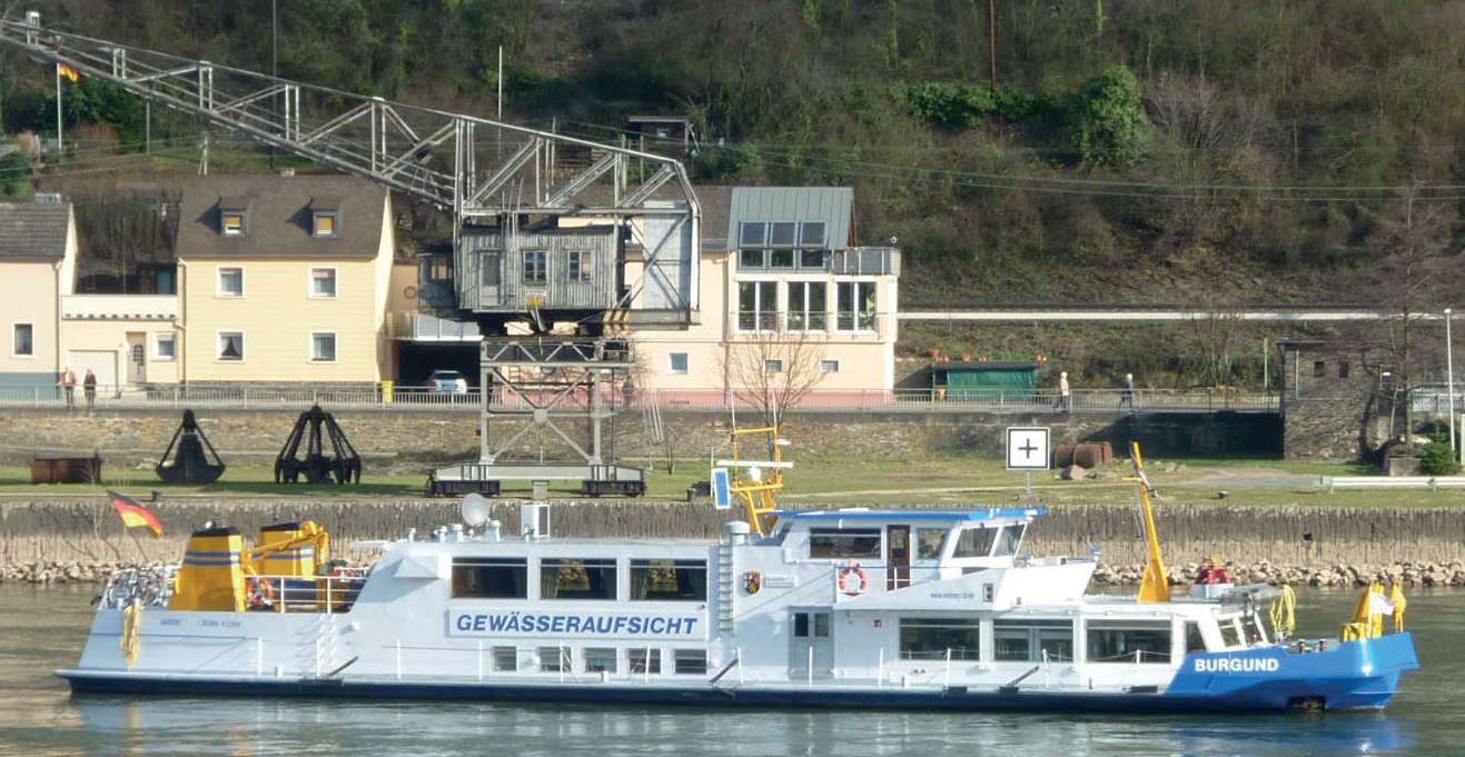 MS Burgund auf dem Rhein